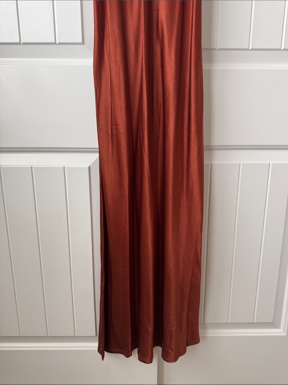 Enza Costa Rust Slip Maxi Dress - Picture 5 of 7